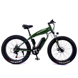 Bicicleta Eléctrica de Moda al por Mayor con Llantas Gruesas de Litio 4.0, 500W, 26 Pulgadas, Bicicleta Eléctrica con Batería de Litio de 48v - Product Image 1