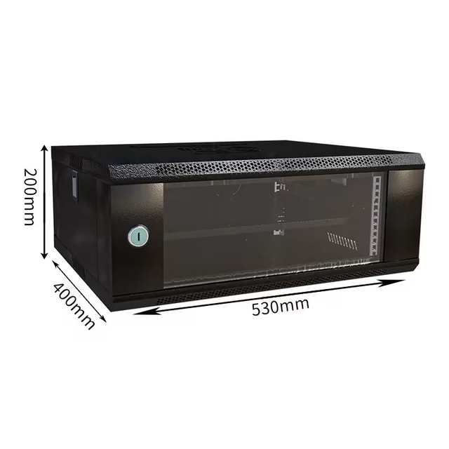 High Quality Metal Bending Processing Thickened Wall-mounted Network Server 6u Network Rack Communication Cabinet