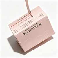 Boîte d'expédition pliante en carton ondulé avec logo personnalisé, bande adhésive à fermeture éclair et bande de déchirement pour envoi postal