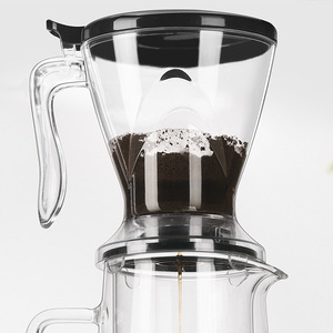 Filtre <span class=keywords><strong>à</strong></span> café portable en <span class=keywords><strong>verre</strong></span> borosilicate, filtre automatique, <span class=keywords><strong>cafetière</strong></span> <span class=keywords><strong>à</strong></span> froid pour la maison et le bureau - Product Image 2