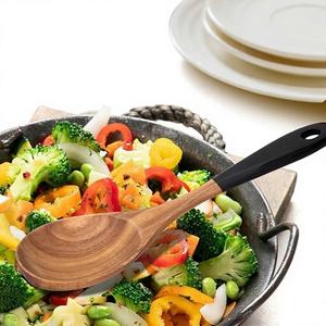 Cuchara de Té de Madera Natural Ecológica, Reutilizable, para Café y Azúcar, Apta para Lavavajillas, Capacidad de 10 ml, Utensilio de Cocina - Product Image 1