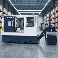 Centre d'usinage CNC personnalisable, machine de tournage à haute rigidité, contre-porteuse programmable servo, tour CNC TAIWAN-SYNTEC