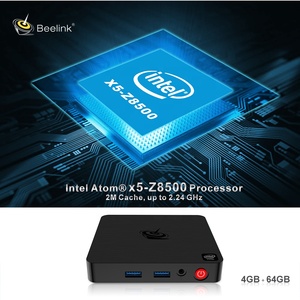 Beelink T4 Intel Atom Z8500 4G 64G mini pc gana 10 rápido <span class=keywords><strong>a</strong></span> casa corriendo servidor computadora Mini PC sin ventilador T4 - Product Image 3