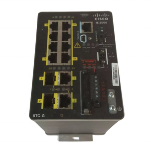 For IE-2000-8TC-B Managed Industrial <b>Ethernet</b> <b>Switch</b> with 8 Gigabit <b>Ethernet</b> Ports 2 SFP Ports Rugged Design 2 Layer QoS - Product Image 2