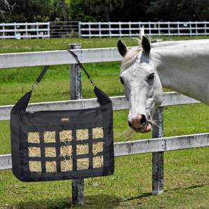 Échantillon gratuit Sac à foin en nylon de qualité supérieure pour chevaux et bétail, simule le pâturage, l'alimentation lente, sangle PP robuste - Product Image 4