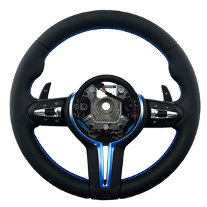 Volante de Cuero Duradero en Oferta para BMW Serie 3 4 5 F30 F31 F32 F36 E92 F10 F11 F80 F82 M3 M4 X3 X4 X5 X6 - Product Image 5