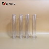 Bouteilles d'eau avec couvercles à vis pour animaux de compagnie, pot de tube personnalisé 21g 1 litre 28mm 38mm 45mm 46mm 30/25 Pco 1881 cou en plastique 500ml