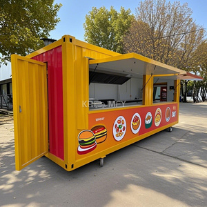 Restaurant mobile 2025, conteneur de cuisine d'expédition de 10 pieds et 20 pieds, bar, café - Product Image 4