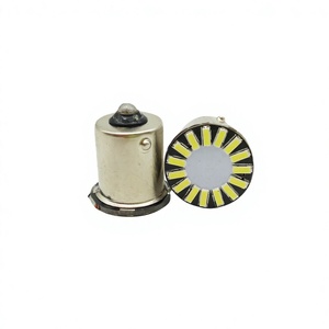 ใหม่ 12V รถ LED ไฟเลี้ยวด้านหลังหลอดไฟ S25-4014-18SMD 10W ไฟหยุดย้อนกลับภายนอก - Product Image 3