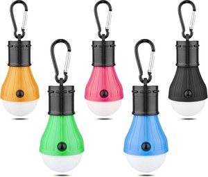 Lanterne LED pour tente de camping, <span class=keywords><strong>ampoule</strong></span> d'urgence portable super lumineuse, étanche, avec crochet de fixation pour la randonnée, les fêtes - Product Image 2