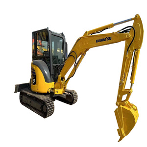 Экскаватор Komatsu PC35MR, мини-гусеничный экскаватор, подержанная строительная техника для муниципального ландшафтного дизайна, траншея - Product Image 1