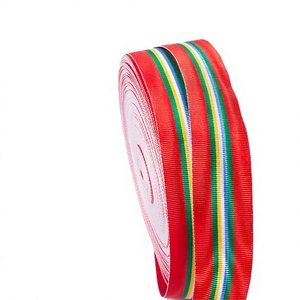 Cinta para Medallas Ceremoniales Personalizadas de Alta Calidad al por Mayor |   Cinta para Medalla Masónica Personalizada de Hilo de Viscosa/Seda/Algodón Reciclado RÁPIDO - Product Image 1
