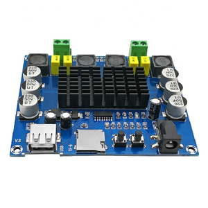 XH-M565 <span class=keywords><strong>carte</strong></span> amplificateur de puissance numérique haute puissance intègre USB et <span class=keywords><strong>carte</strong></span> TF pour décoder et lire 12-24v double canal 50W - Product Image 1