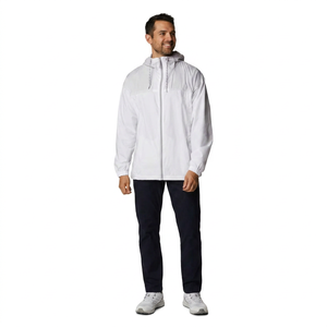 Finer Threads <b>Men's</b> Hooded Windproof <b>Rain</b> <b>Jacket</b> for Outdoor Performance Seamless Design Quick Dry Breathable Canvas <b>Lightweight</b> - Product Image 1