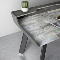Pandémie Mobilier de bureau à domicile Emballage du courrier Panneau de particules flexible Table de bureau pour ordinateur