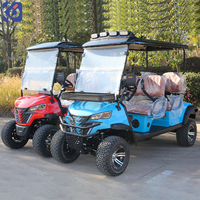Voiture de golf électrique tout-terrain 4 places, nouvelle génération, 5 kW, batterie lithium, pour adultes, voiture de club