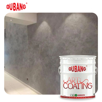 Enduit liquide acrylique vénitien écologique de qualité professionnelle DUBANG pour les entreprises de construction - Application au pinceau, sans solvant