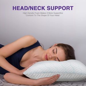Grosir kualitas terbaik mewah Tidur samping bantal tempat tidur robek Gel busa pendingin memori bantal tempat tidur untuk istirahat tidur <span class=keywords><strong>Visco</strong></span> - Product Image 3