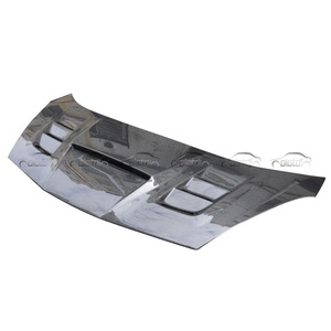 Capot moteur avant en fibre de carbone style HC pour Honda Fit Jazz Ge Body Kits 2009-2013 - Product Image 2