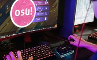 Keyboard Gaming Mekanik Antarmuka USB-C Lampu Latar RGB Sakelar Magnetik Efek Hall Tombol yang Dapat Diprogram untuk PC OSU Geometry
