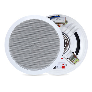 Haut-parleur de plafond JBHKJ 104 6 pouces 5W-10W, boîtier en plastique avec coaxial large bande filaire pour système audio home cinéma - Product Image 4