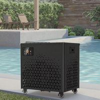 Système de refroidissement d'eau Power World Smart WiFi R290 automatique pour bain de glace 5.3KW avec moteur, pompe et engrenages en acier inoxydable