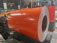 Bobine d'acier galvanisé durable avec finition prépeinte en couleur pour portes à enroulement et bâtiments de bureaux, marque HBMR