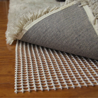 Grand tapis antidérapant en PVC de haute qualité, adapté aux animaux domestiques, taille personnalisable, avec sous-couche antidérapante aux coins pour tapis de salon