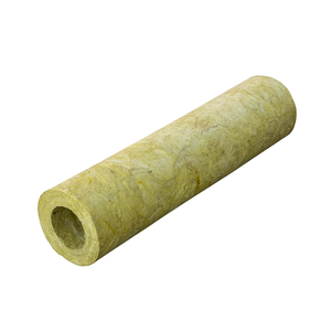 Kaihua LH-P 128 kg/m³ phần ống len đá cách nhiệt được thiết kế sẵn để dễ dàng lắp đặt và bảo trì - Product Image 2