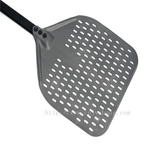 ที่ดีที่สุดขายเบเกอรี่อลูมิเนียมรอบเปิด Perforated พิซซ่า Peel - Product Image 3