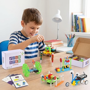 Juego de Juguetes Robóticos 5 en 1 para Niños, Kit Educativo STEM para Armar, Máquina para Correr, Equilibrio, <span class=keywords><strong>Dibujo</strong></span>, Robot Caminante, Regalo - Product Image 6