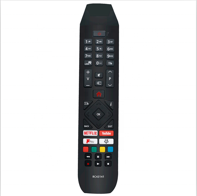 Hitachi 4K Smart TV w Netflix Youtube Fplay Buttons-New RC43141 Plastic Remote Control Fit