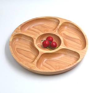 Piatto di frutta di classificazione creativo cinque modelli di semi di melone vassoio di caramelle in gomma di legno piatto di frutta - Product Image 5