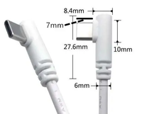 Câble de charge rapide USB C à C connecteur de type C plus long au prix d'usine