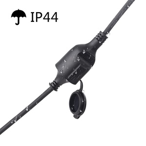 Câble d'extension <span class=keywords><strong>électrique</strong></span> <span class=keywords><strong>extérieur</strong></span> robuste en caoutchouc XUANSHI JL-3Z 16 Amp 250V, mâle-femelle, pour appareils électroménagers, IP44 - Product Image 4