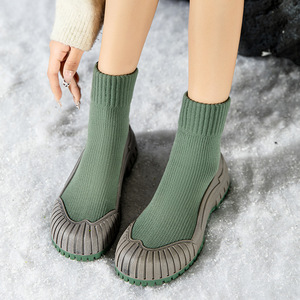 Botas de Nieve GallonShark, Altura hasta el Tobillo, Parte Superior de Malla, Forro de Felpa, Impermeables, Antideslizantes, para Invierno, Unisex - Product Image 2