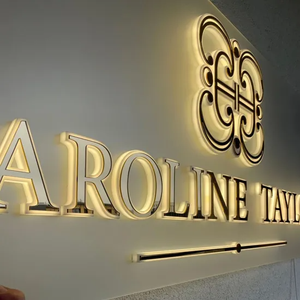 Insegna Elettronica LED 3D Personalizzata per Hotel con Font Pubblicitario Illuminato per Decorazione Casa e Bar, Alimentazione AC - Product Image 4