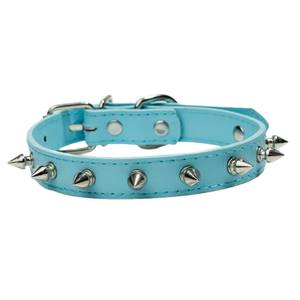 छोटे छोटे मध्यम पालतू जानवरों के लिए जासूसी कुत्ते कॉलर Pu चमड़े के एंटी काटने के लिए चिहुआहुआ बहुरंग पालतू जानवर - Product Image 5