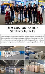 Compressore d'aria industriale fisso a velocità variabile (VSD) da 37kW, 55kW, 75kW, 90kW, 8bar, 10bar, 13bar, 50hp, 75hp, 100hp - Product Image 6