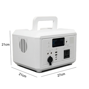 Station d'alimentation portable 600W avec batterie LiFePO4, contrôleur MPPT, onduleur à onde sinusoïdale pure, charge sans fil, port Type-C, port RV, lampe de poche - Product Image 6