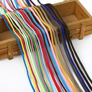 4-5mm Hot Sale Factory Wholesale Nylon Strong Stretch Round <b>Braided</b> Elastic Cord Polyester Rope - Product Image 2
