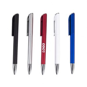 Stylos à bille personnalisés à mécanisme rotatif avec logo - Stylos promotionnels en gros pour entreprises - Product Image 1