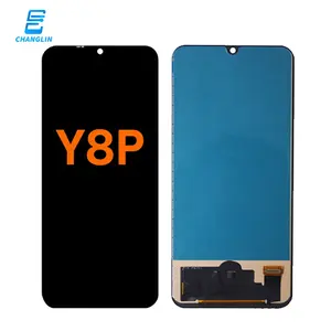화웨이 y8 y8p 원본에 대한 고화질 휴대 전화 LCD 디스플레이 tft 유리 교체