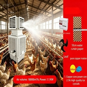 เครื่องทำความเย็นแบบระเหยน้ำสำหรับอุตสาหกรรม พร้อมแผ่นรังผึ้ง รองรับ OEM - Product Image 6