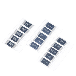 Kit d'échantillon de résistance <span class=keywords><strong>SMD</strong></span>, lot de 10 à 50 pièces, 10 2512 = 50 pièces, R001 R002 <span class=keywords><strong>R005</strong></span> R008 R010 R015 R020 R025 R050 R100 - Product Image 2