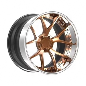 Rines de Auto Forjados Monobloque Personalizados en Bronce de 18 19 <span class=keywords><strong>20</strong></span> 21 22 23 24 Pulgadas para BMW M3 Nissan GTR Chevrolet Corvette C6 Z06 - Product Image 3