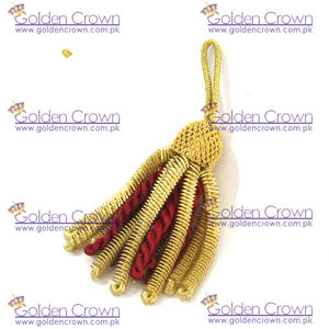 Netted Bullion พู่ | หมวกดึงพู่ขอบโลหะแท่ง | พู่ทองแท่งตกแต่ง - Product Image 5