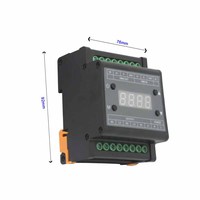 Gradateur 3 canaux 220V Dmx Triac gradateur Din Rail Stange Light Dmx512 décodeur