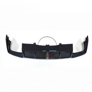 Veidt Apto para <span class=keywords><strong>Audi</strong></span> <span class=keywords><strong>A4</strong></span> S4 20-25, Difusor Trasero, Modelo B9.5 Modificado Cabur con Luces, Difusor Trasero de Cuatro Salidas - Product Image 4
