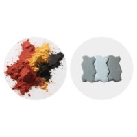Paver Block Pigment Couleur Poudre Oxyde de Fer Noir